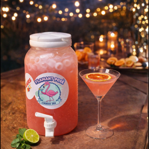 Flamant posé - Le Mocktail Pamplemousse Cheers Box