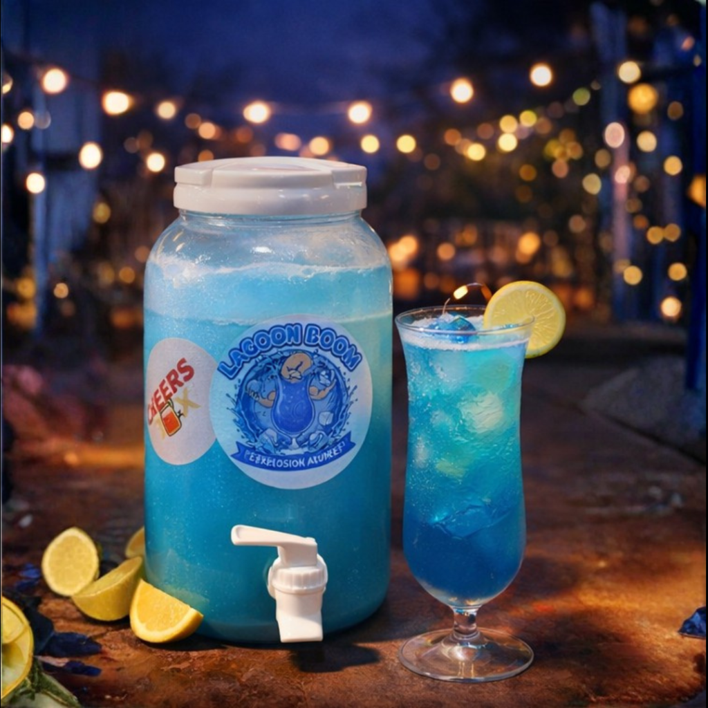 Lagoon Boom - Le Blue Lagoon Cheers Box