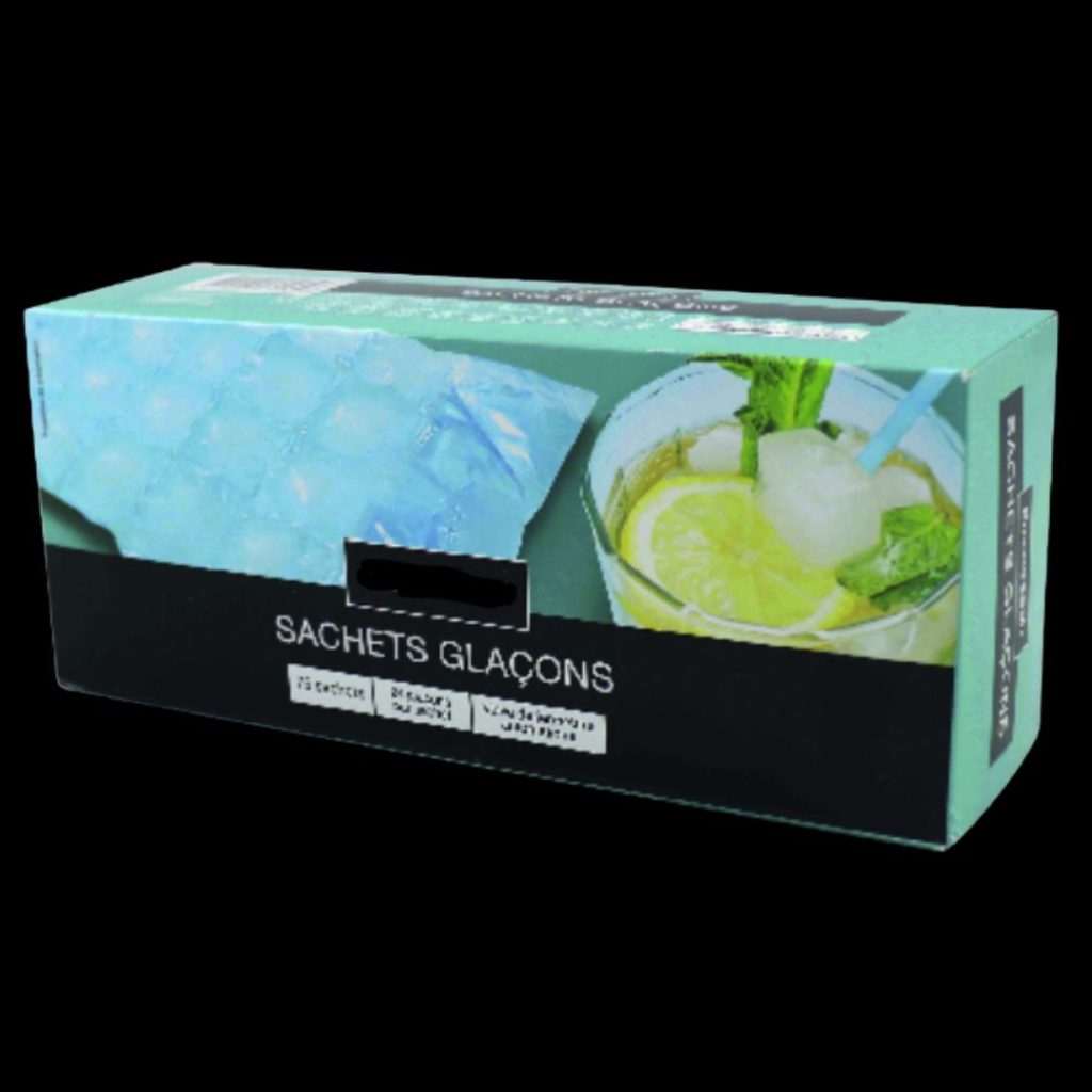Boite de sachets à glaçons Cheers Box